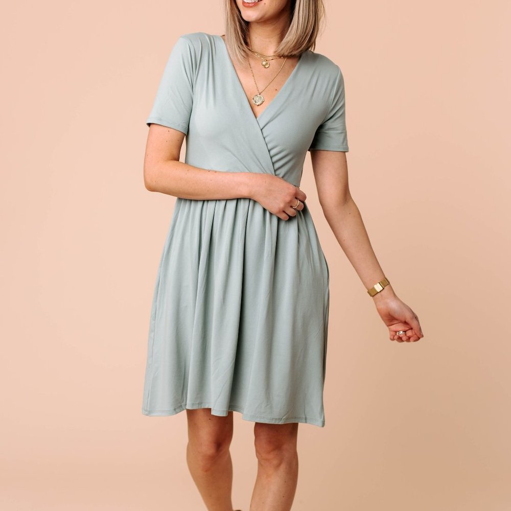 Zenana Dress - Mint